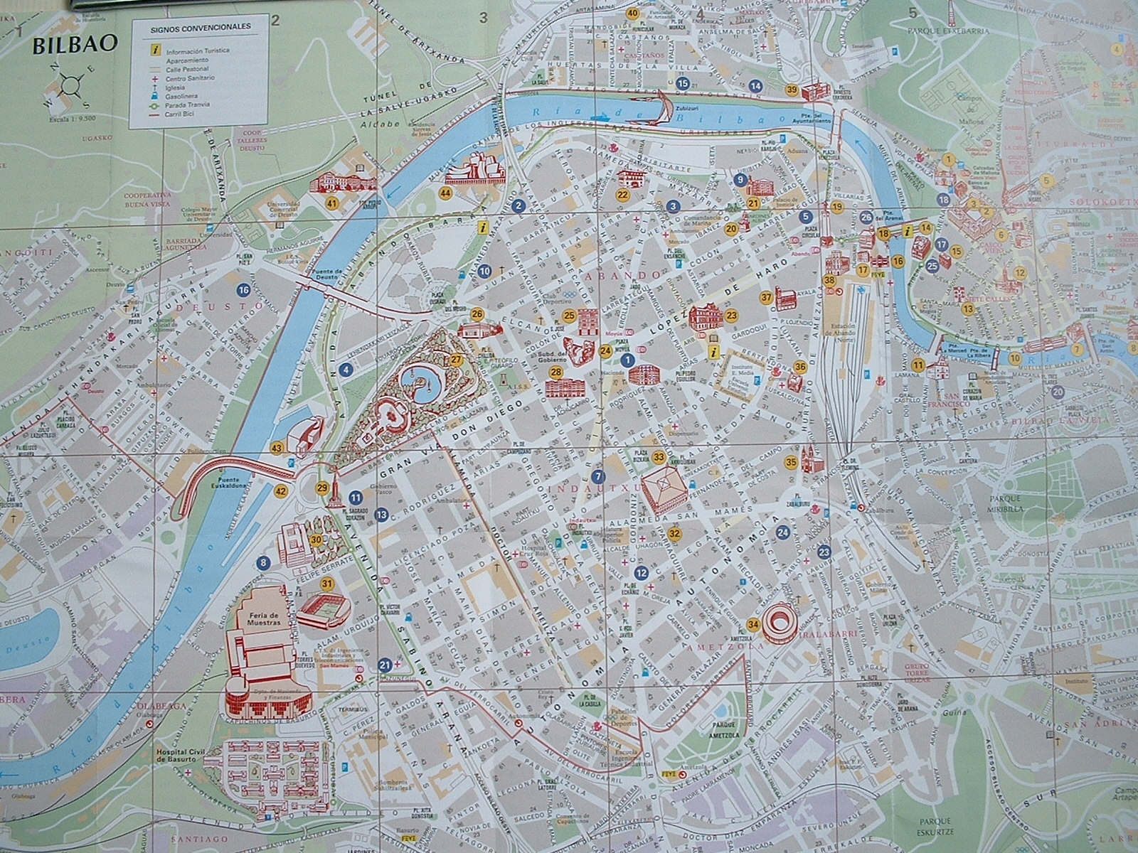 carte de bilbao